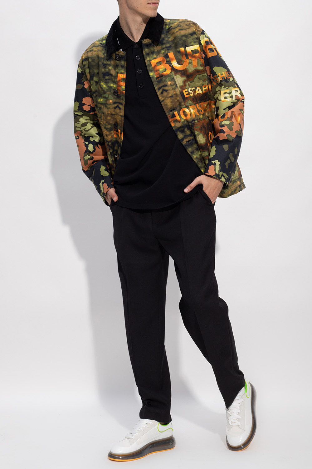 Burberry camouflage hot sale jacket